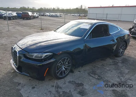 2025 BMW 430I z USA, uszkodzony, nr VIN WBA43DA05SCT00064